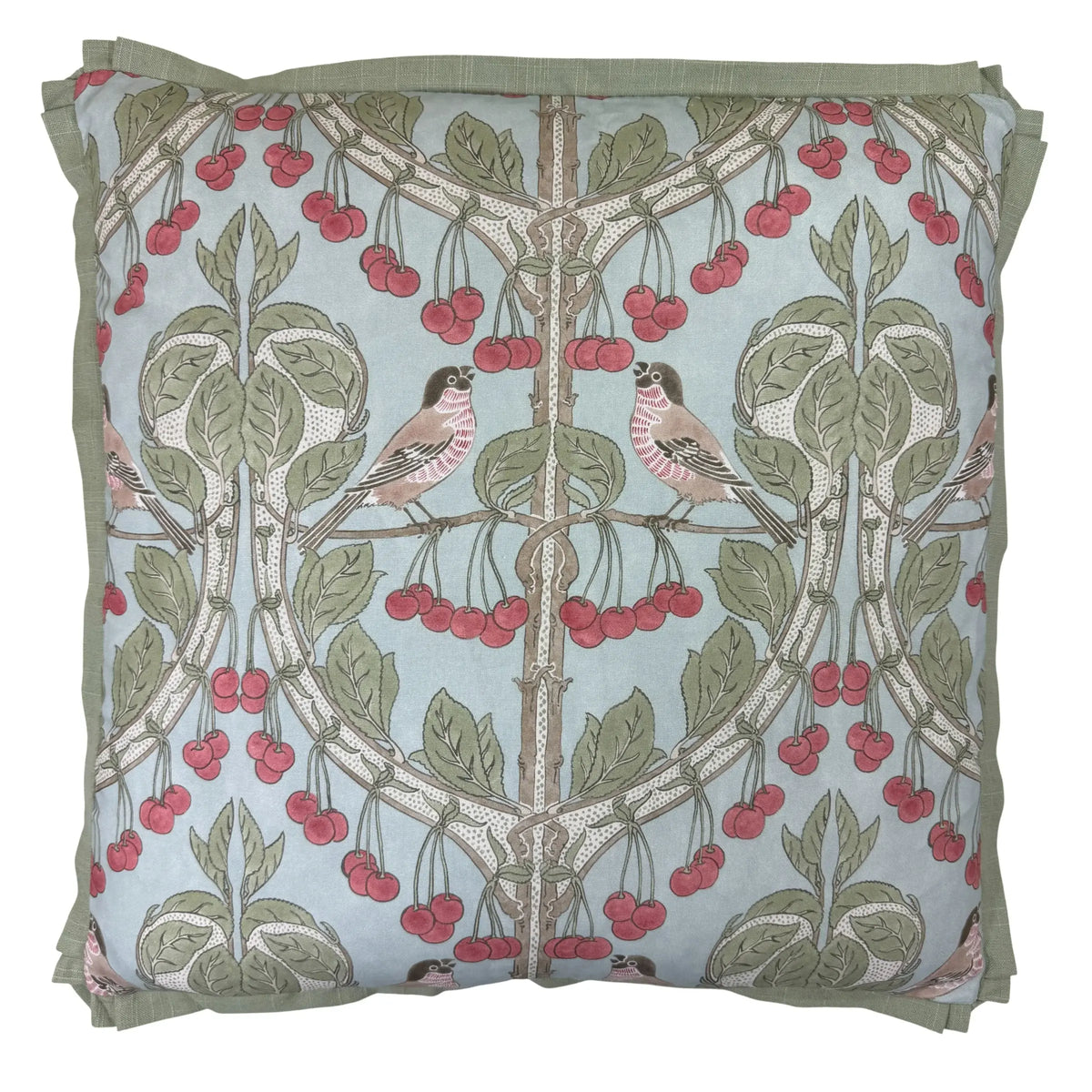 Birds & Cherries Blue 22