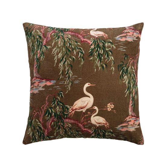 Crane Tree Pillow