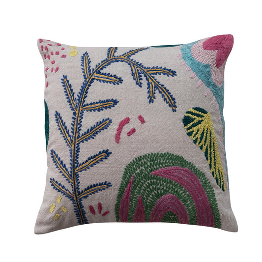 Indoor/Outdoor with Embroidery